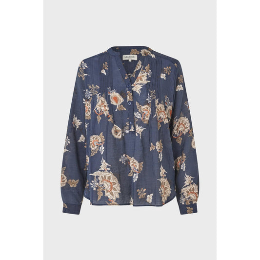 Lolly's Laundry Helena Shirt - Dark Blue