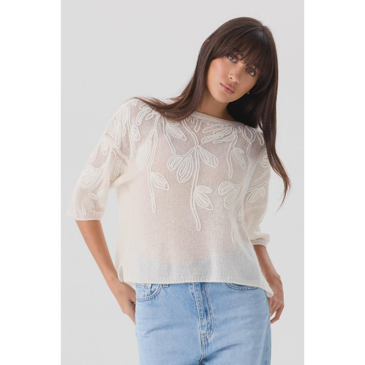 Mia Fratino Helena Tee - Cloud