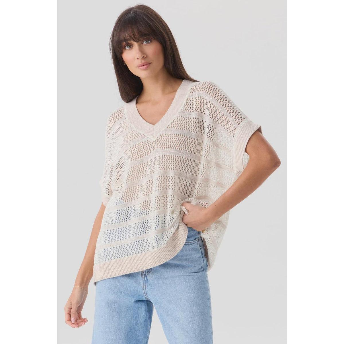 Mia Fratino Sanremo Vest - White / Calico