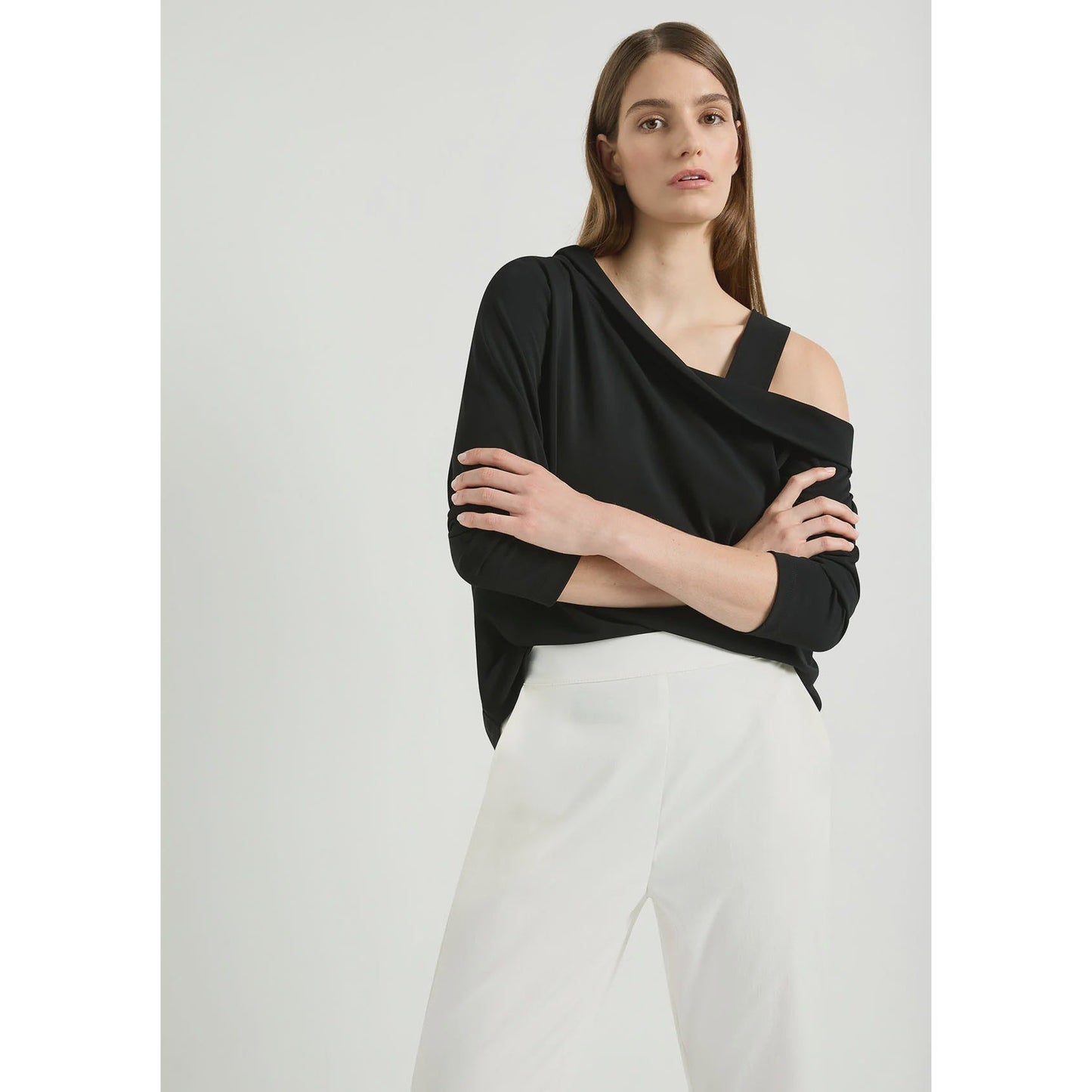 Mela Purdie Drop Shoulder Top - Black