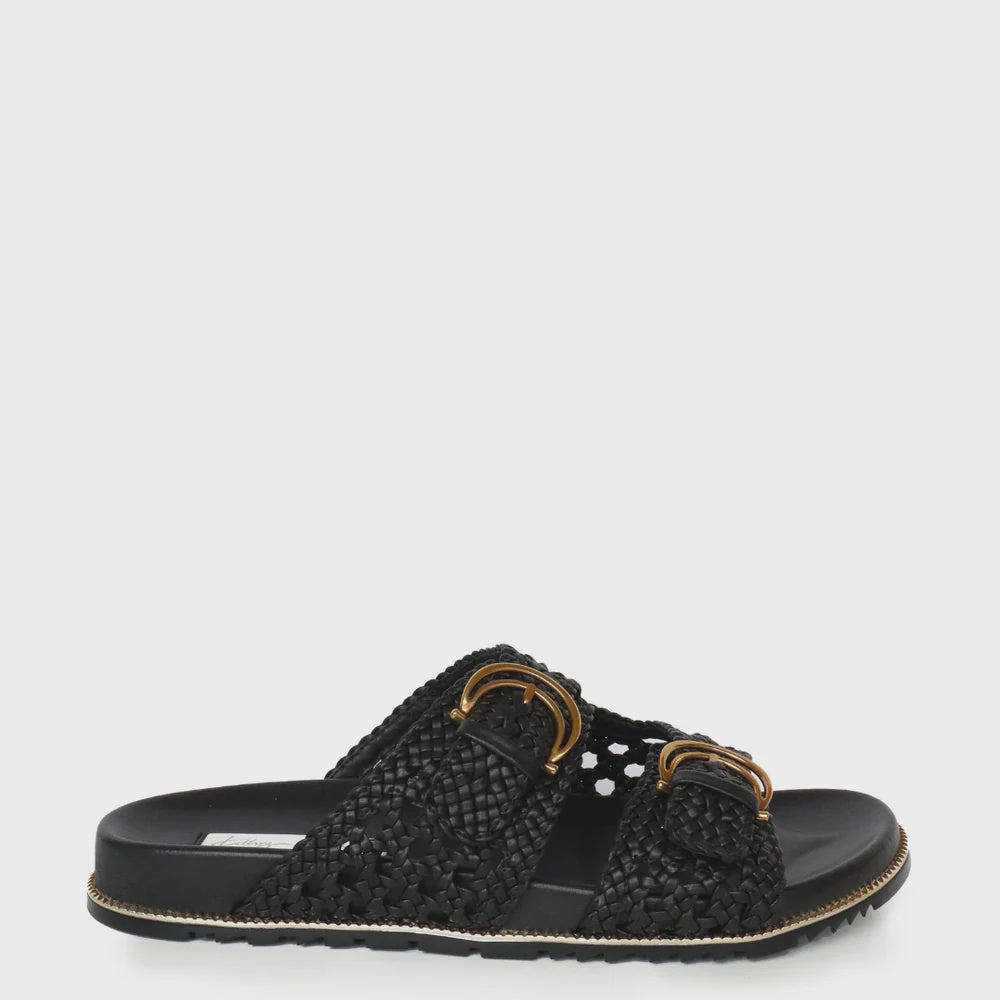 Kathryn Wilson Holly Slide - Black