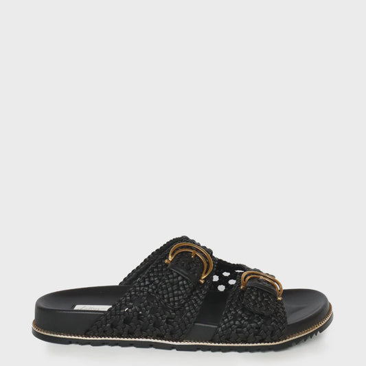 Kathryn Wilson Holly Slide - Black