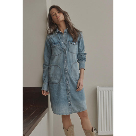 Kireina Ellie Dress - Dakota Wash