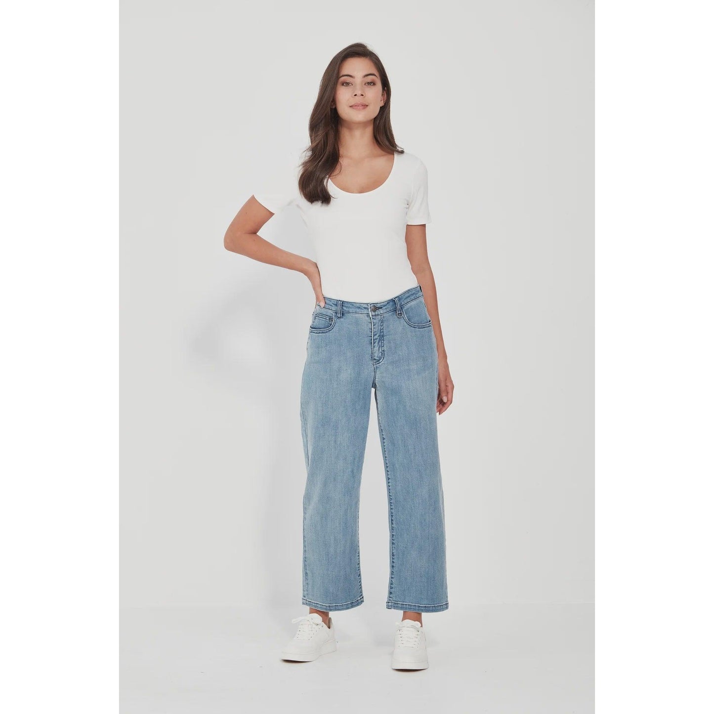 Verge Farrow Jean - Crisp Blue
