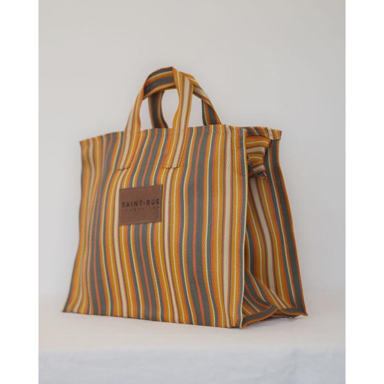 SAINT-RUE 22  Mini Box Bag - Orange  Saint-Rue 22 Pisces Boutique