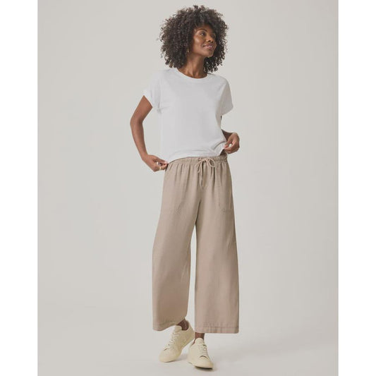 Splendid Angie Crop Wide Leg - Fawn