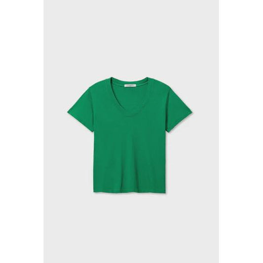 Perfect White Tee Hendrix Boxy V - Grass  Perfect White Tee Pisces Boutique