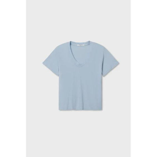 Perfect White Tee Hendrix Boxy V - Powder Blue  Perfect White Tee Pisces Boutique