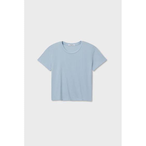 Perfect White Tee Harley Boxy Crew - Powder Blue  Perfect White Tee Pisces Boutique