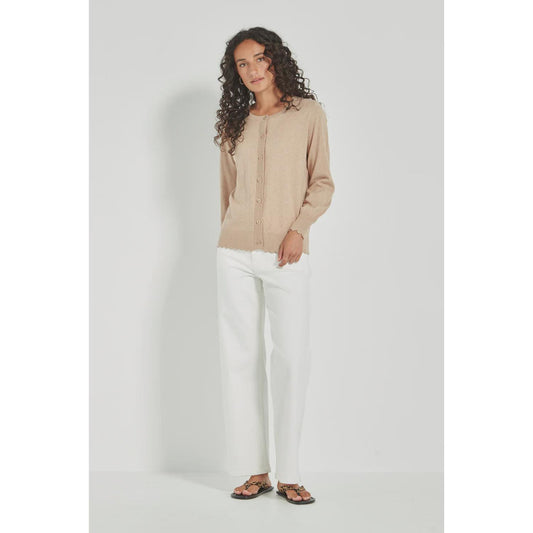 Verge Sass cardi - Biscuit