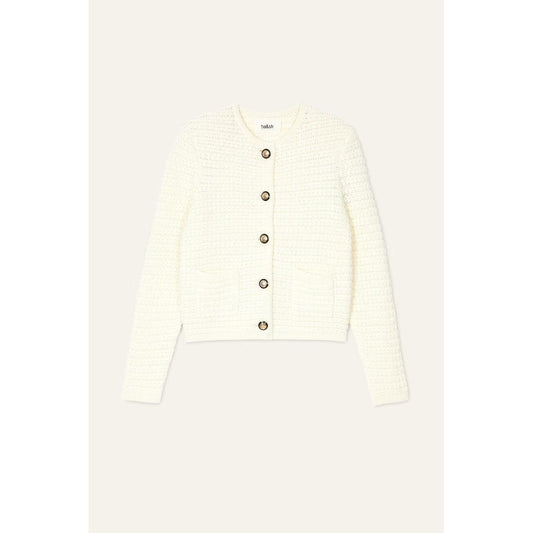Ba&sh Gaspard Cardigan - Ecru  Ba&sh Pisces Boutique