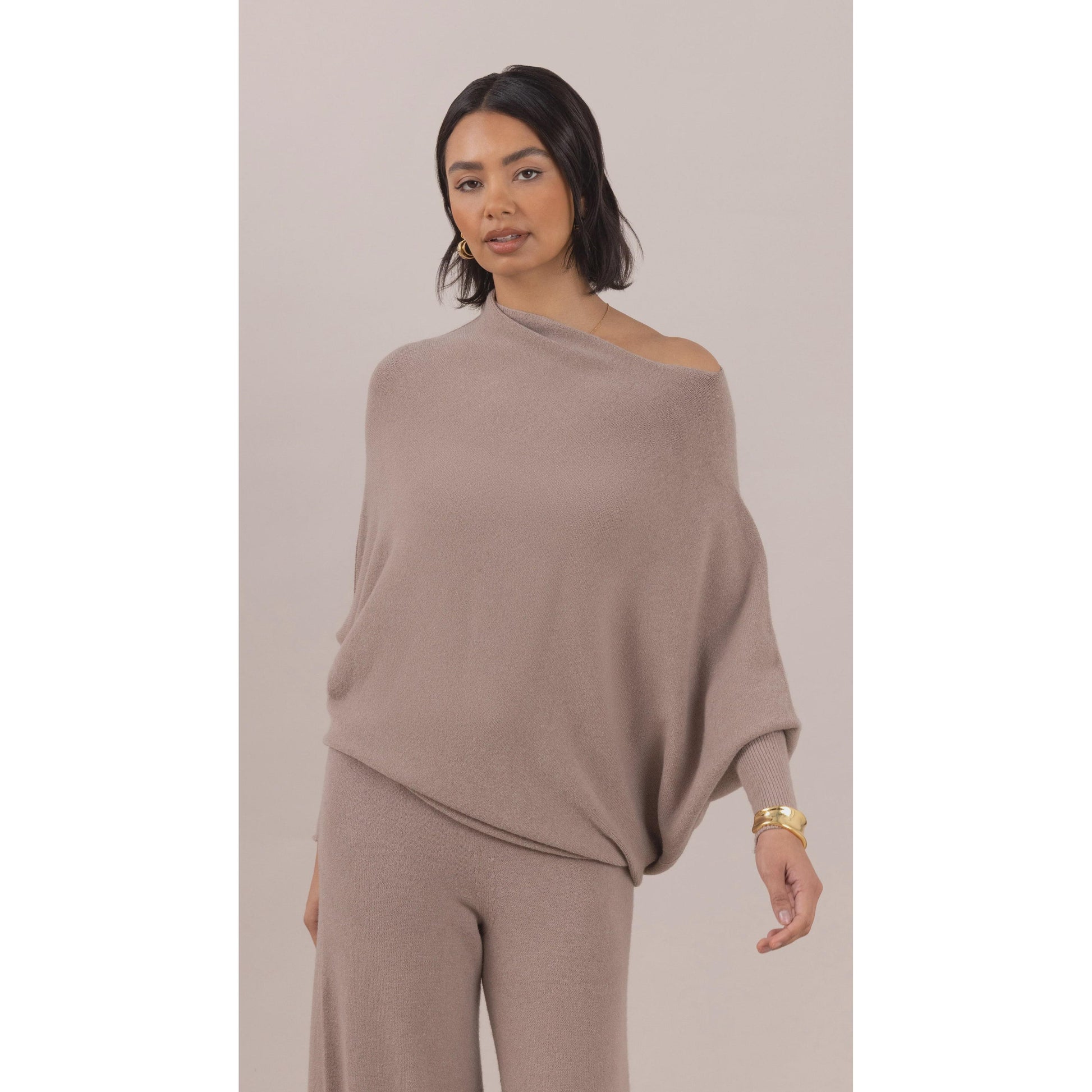 Charli London Natalie Sweater - Smoke  Charli london Pisces Boutique