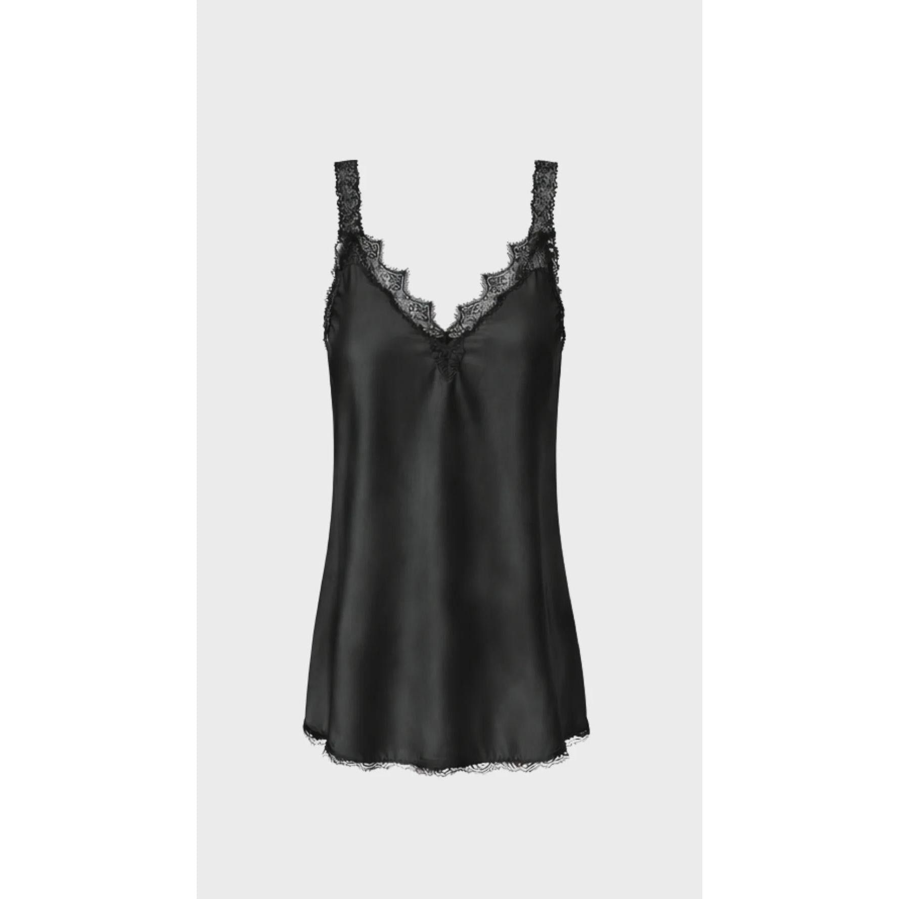 Charli London Solange Camisole - Black  Charli london Pisces Boutique
