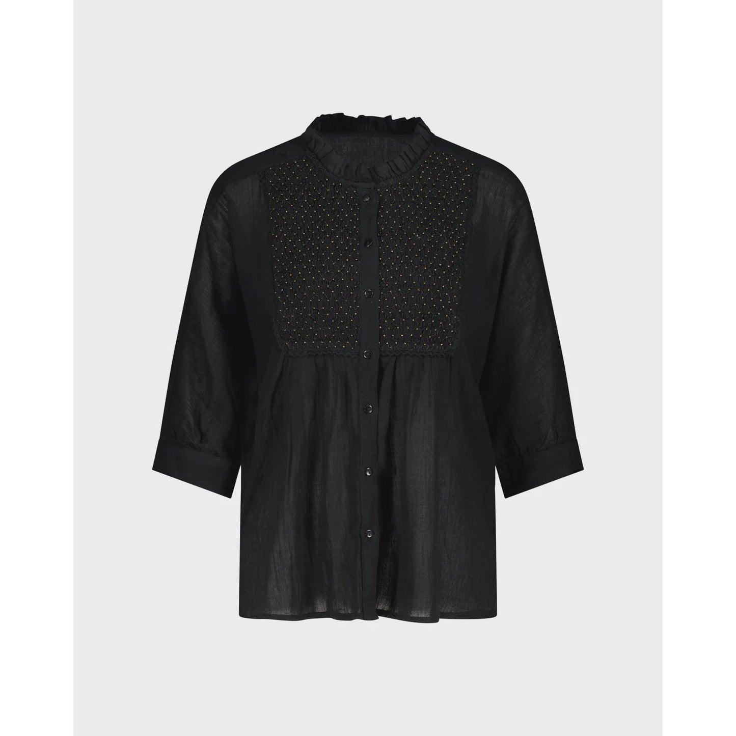LAKOÈN Yuki Blouse - Black