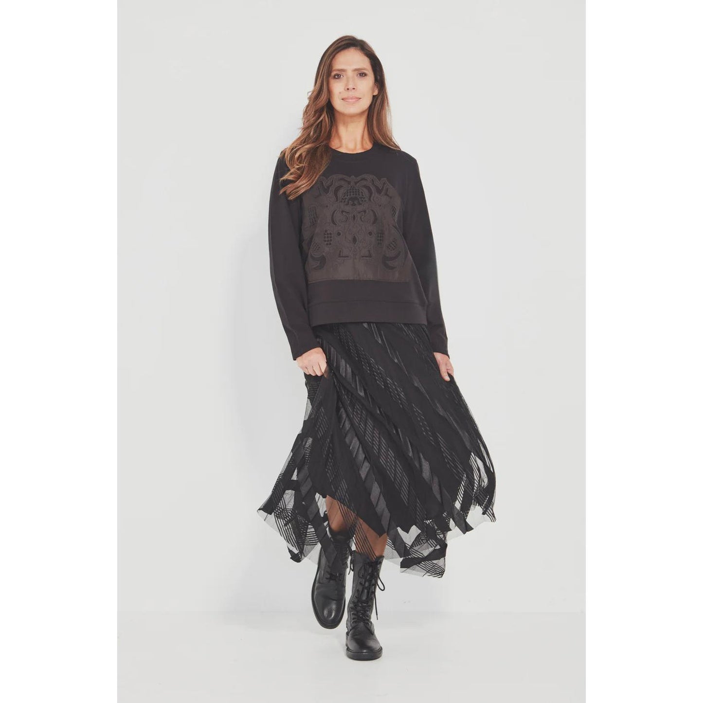 Verge Hadley Sweater - Black  Verge Pisces Boutique