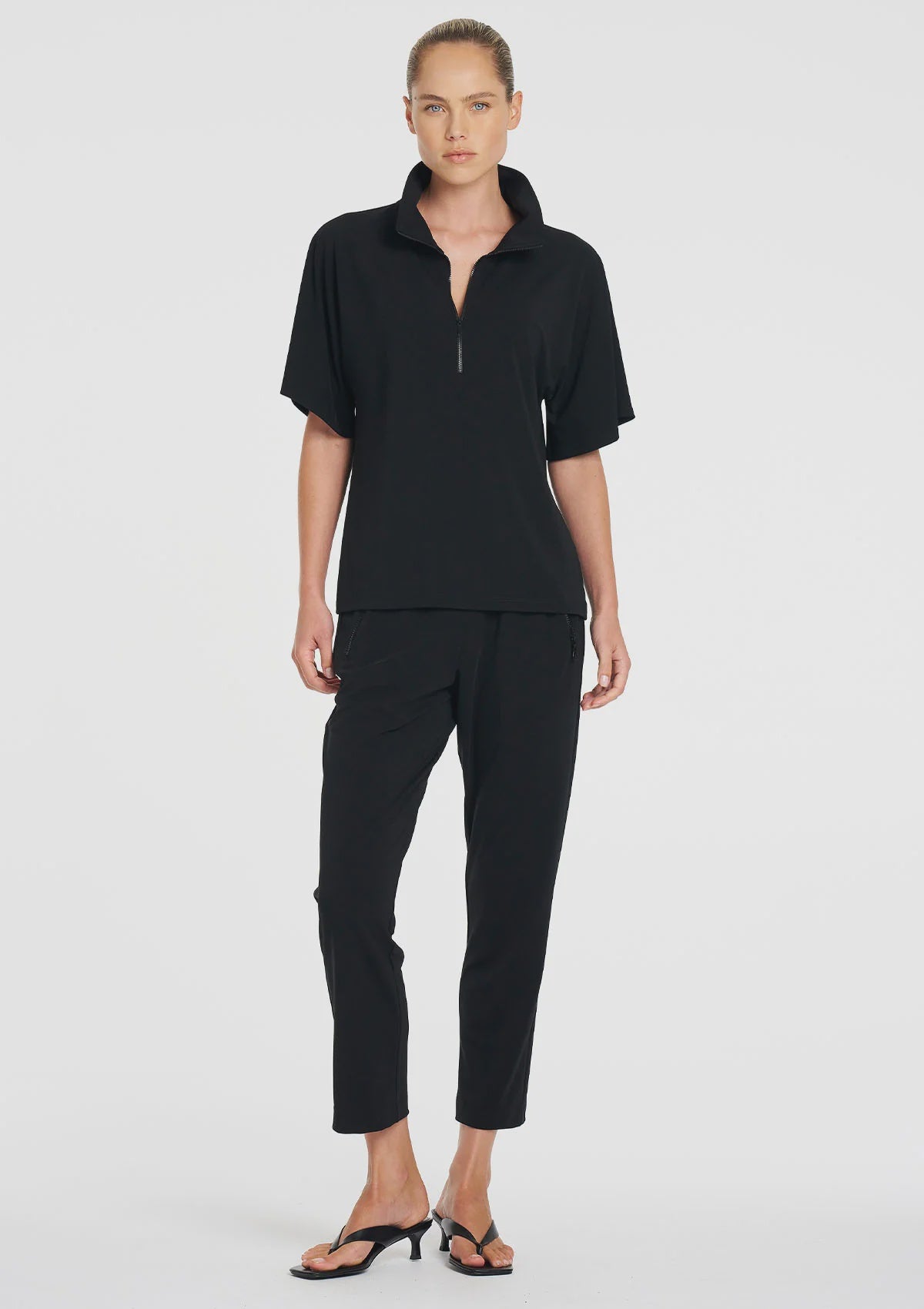 Mela Purdie Powder Zip Pant - Black  Mela Purdie Pisces Boutique
