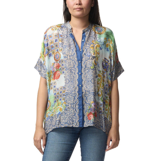 Johnny Was Shiro Buttoned Down Shirt - Christy