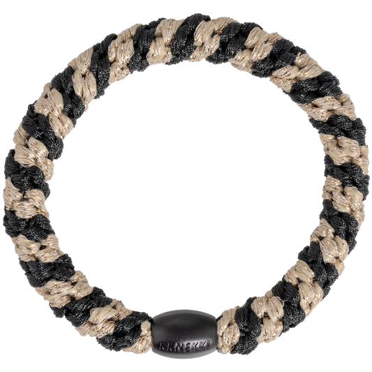 KKNEKKI - Black Beige Glitter Stripe  KKNEKKI Pisces Boutique
