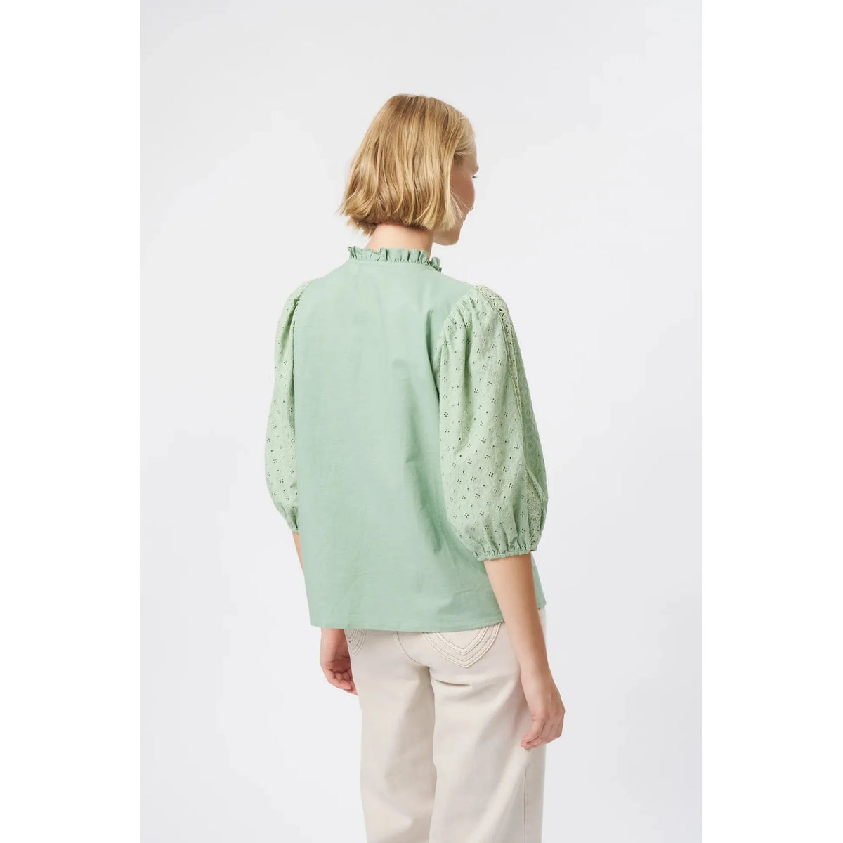 Kireina Isabella Shirt - Grape Green  Kireina Pisces Boutique