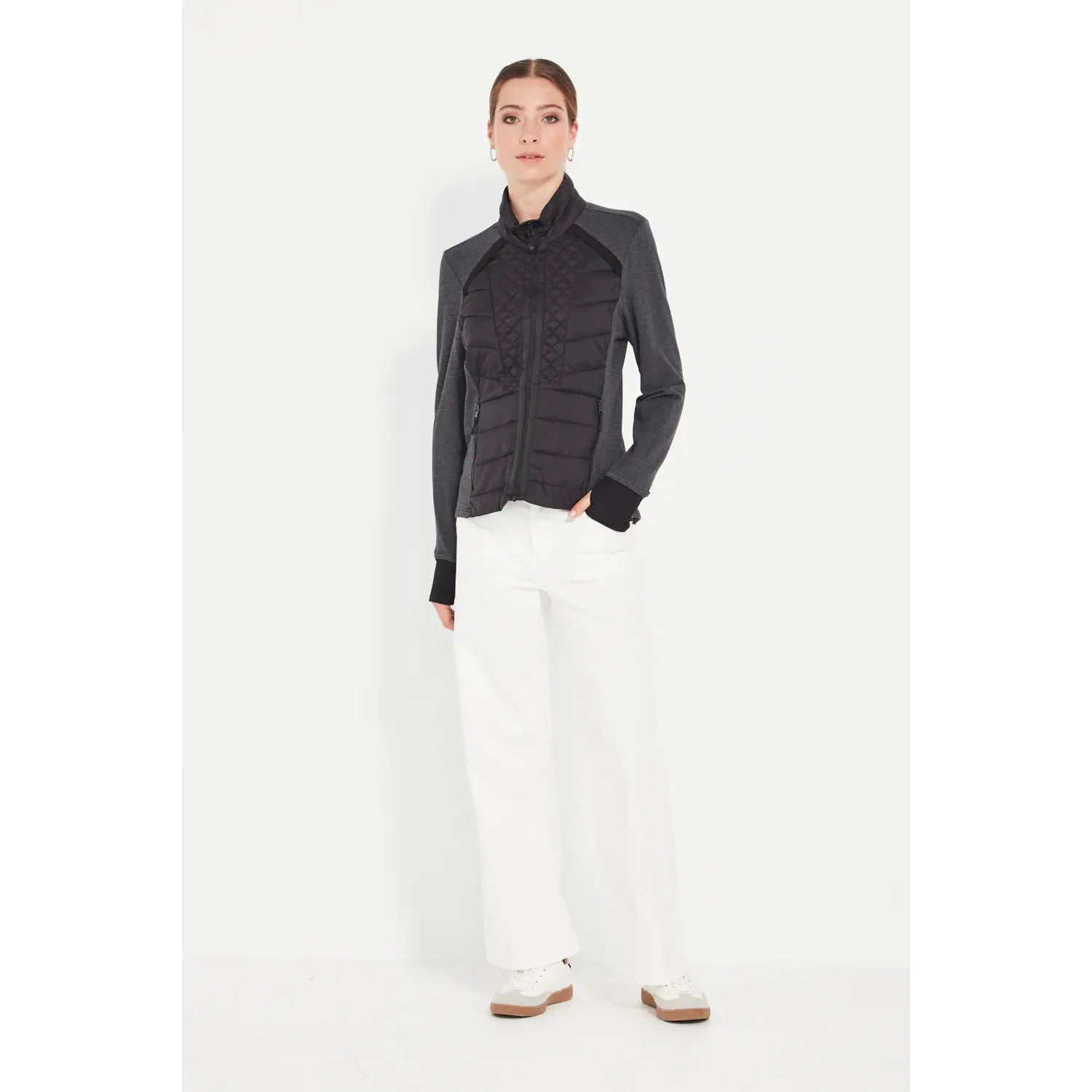 Verge Idaho Jacket - Charcoal Marle  Verge Pisces Boutique