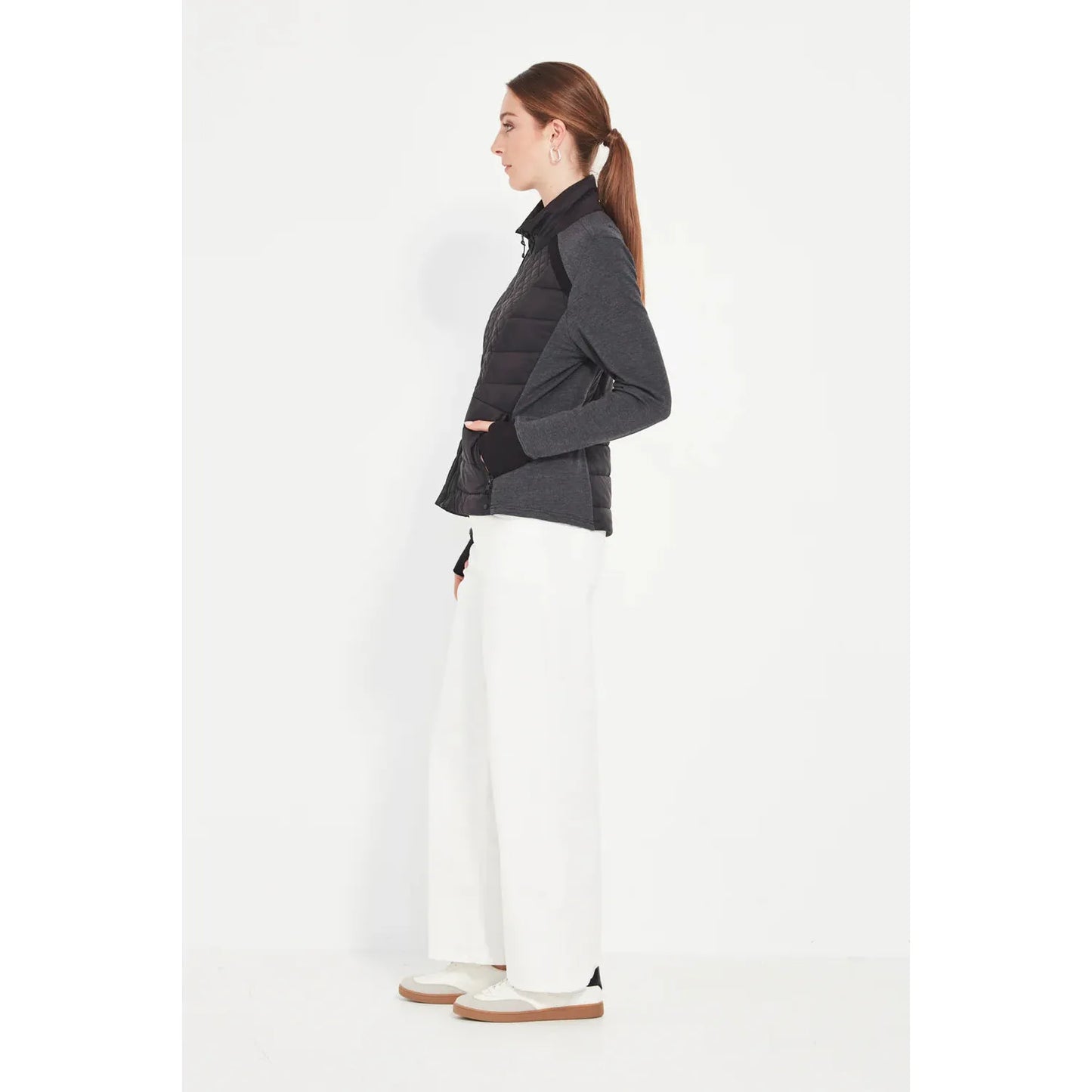 Verge Idaho Jacket - Charcoal Marle  Verge Pisces Boutique