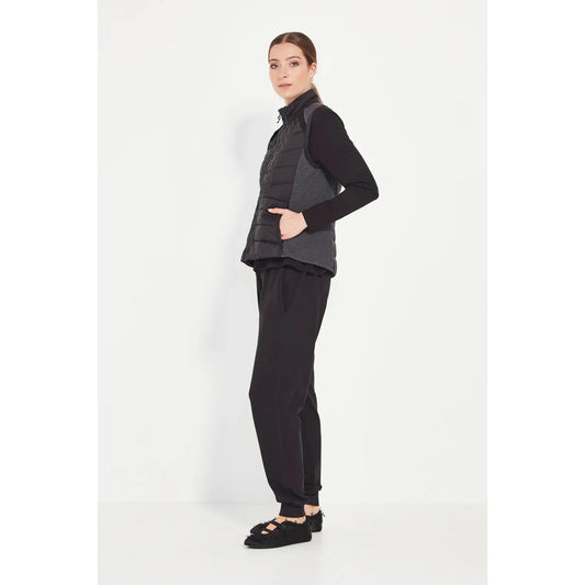 Verge Idaho Vest - Charcoal Marle  Verge Pisces Boutique