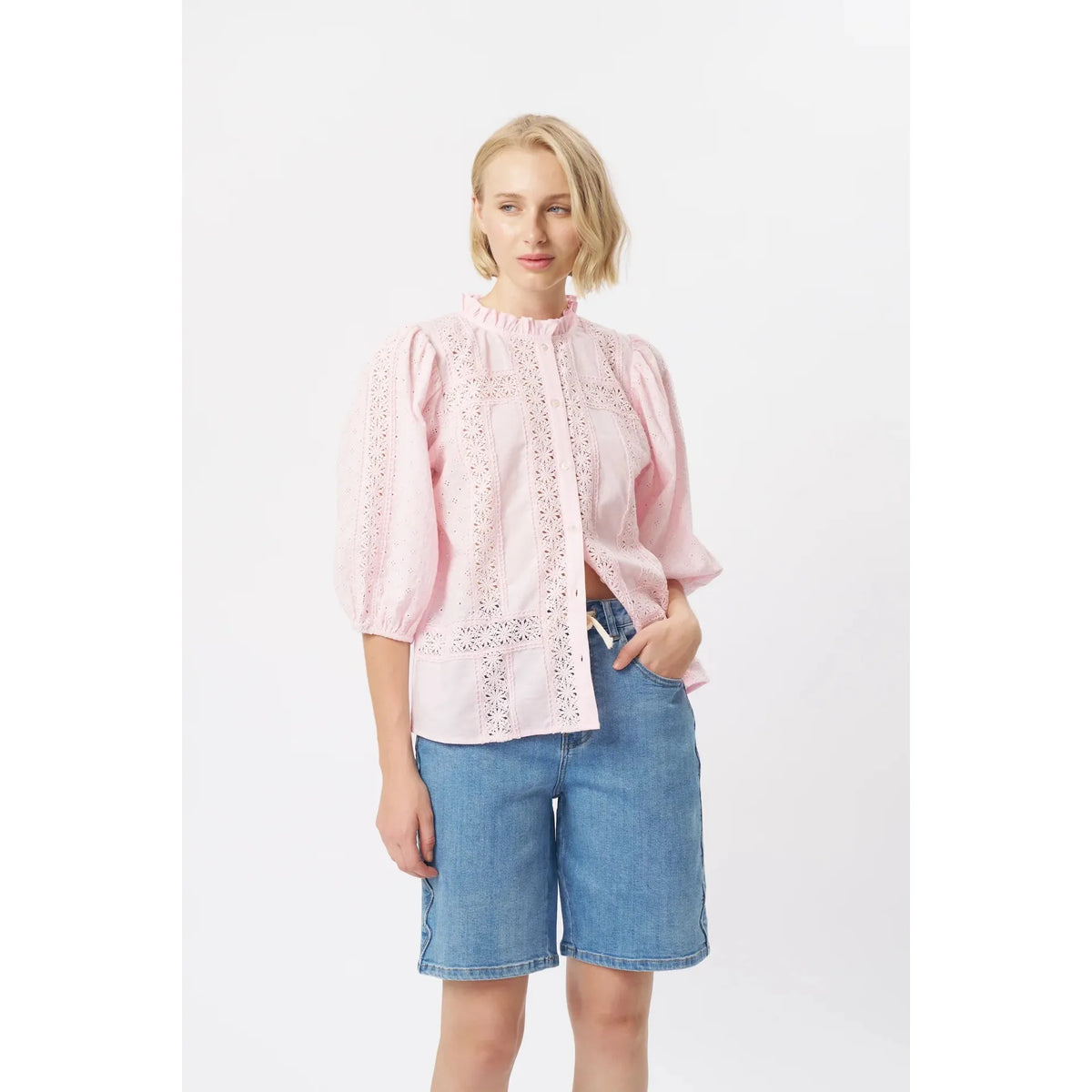 Kireina Isabella Shirt -Pink