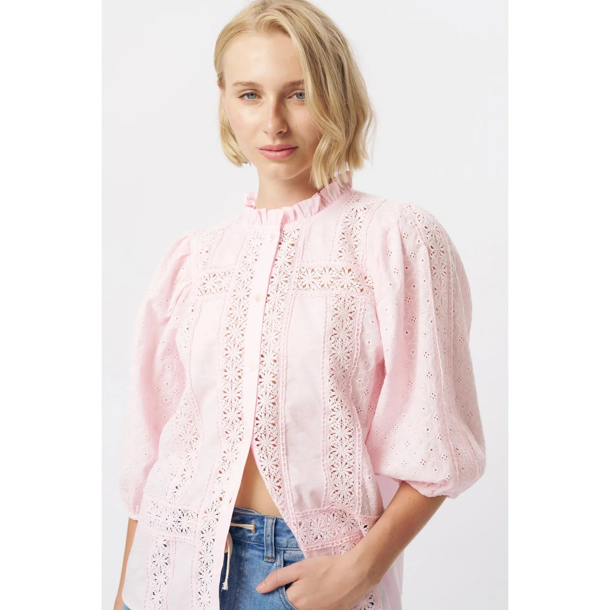 Kireina Isabella Shirt -Pink