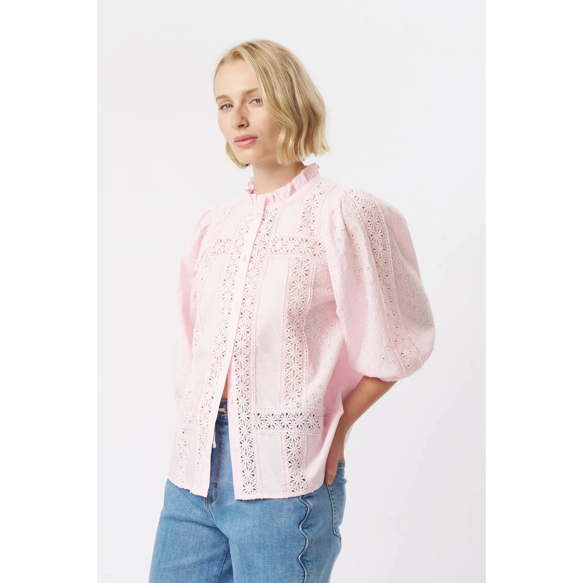 Kireina Isabella Shirt -Pink