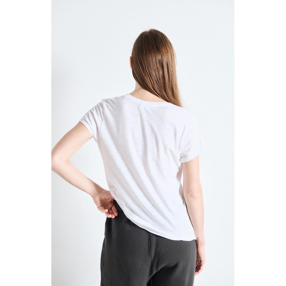American Vintage Jac 48 S/S Tee - White  American Vintage Pisces Boutique