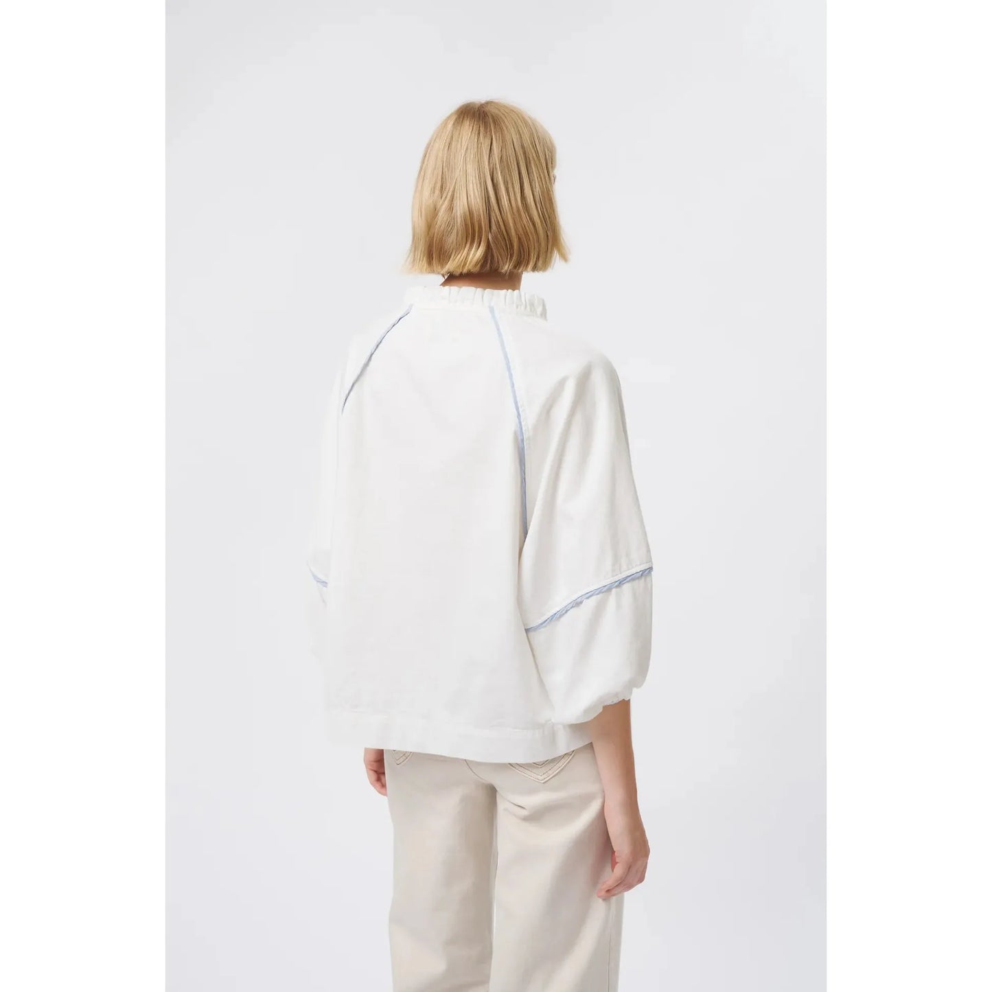 Kireina Joanne Shirt - White  Kireina Pisces Boutique