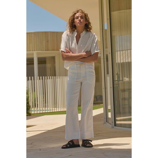 Kireina Sofia Pant - Snow White  Kireina Pisces Boutique