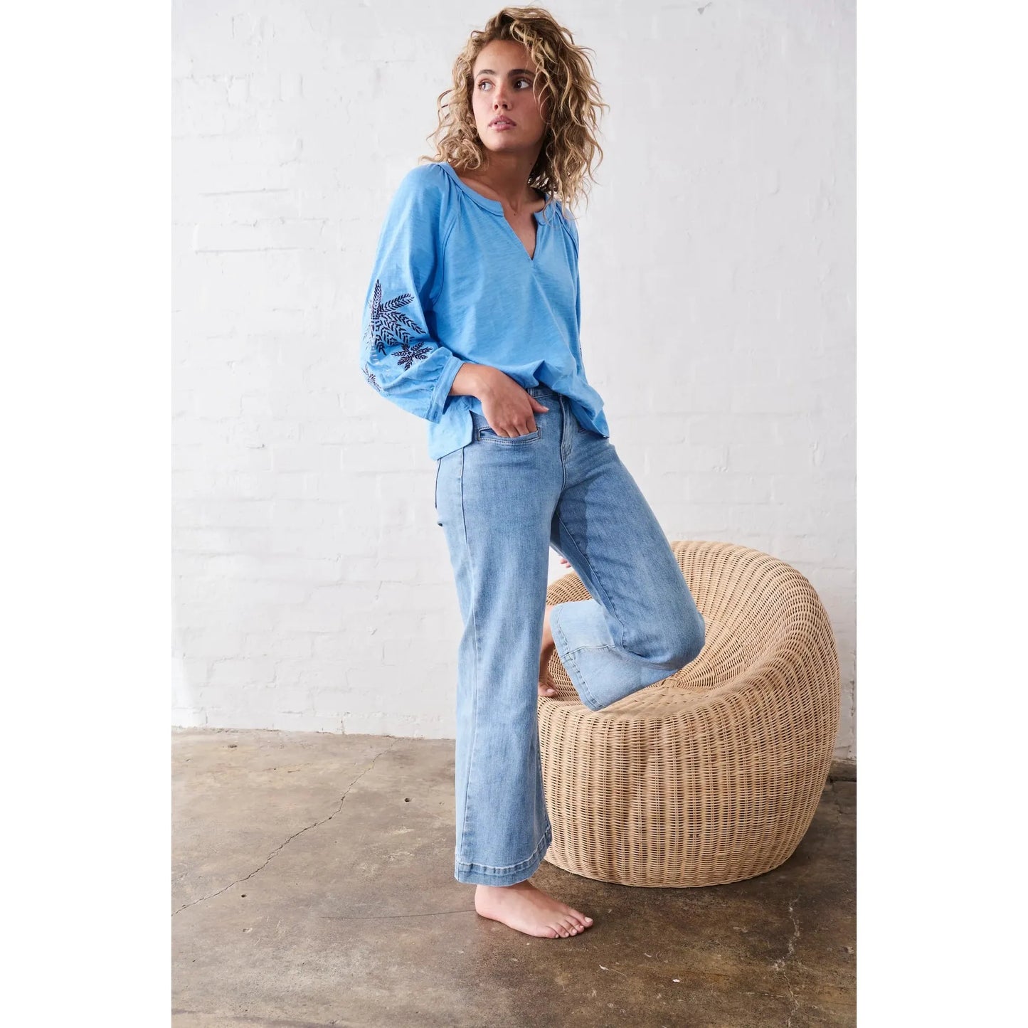Kireina Freya Jean - 70s Blue
