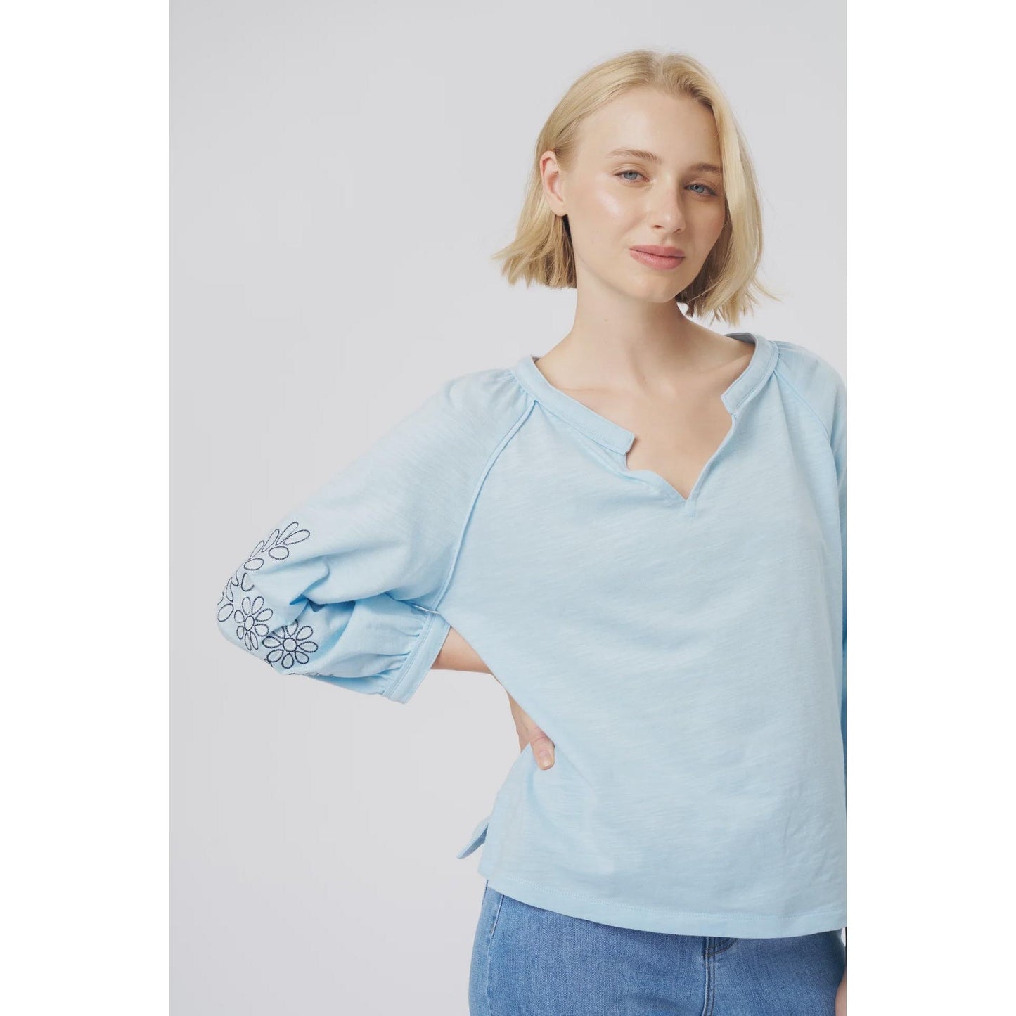 Kireina Kimberley Top - Azure Blue  Kireina Pisces Boutique