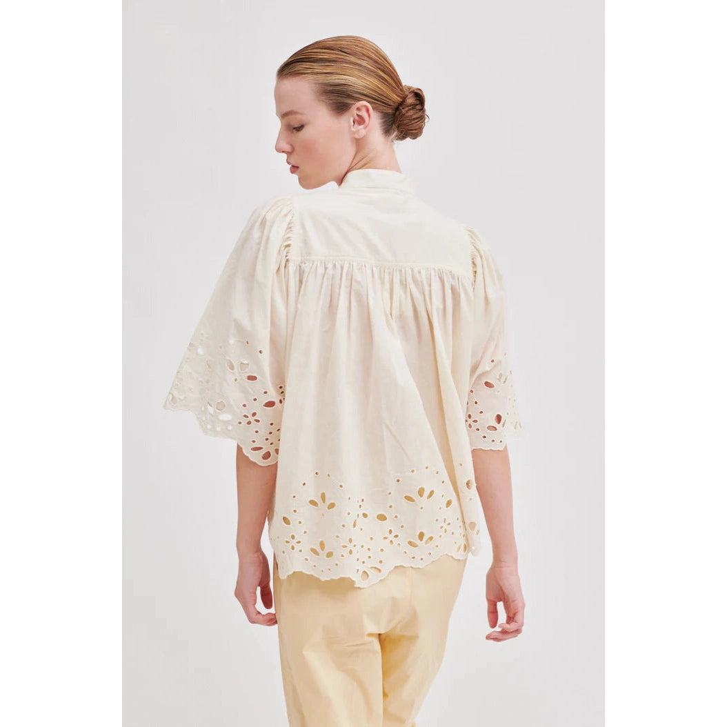 Second Female Limonata Shirt - Antique White