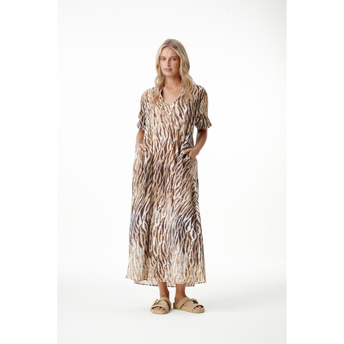 One Season Long Grace - Savanna - Cotton Brown  One Season Pisces Boutique