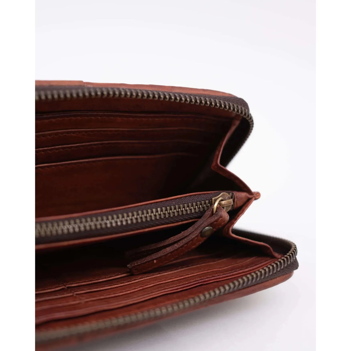 JuJu Large Basque Wallet - Amber