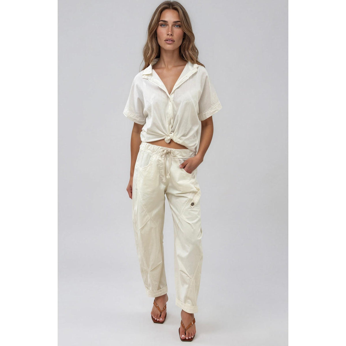 La Gemme Lucia - Cream  La Gemme Pisces Boutique