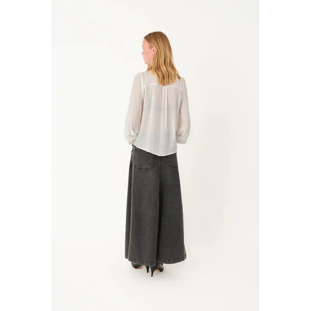 Lolly's Laundry LunaLL Maxi Skirt - Washed Black  Lolly's Laundry Pisces Boutique