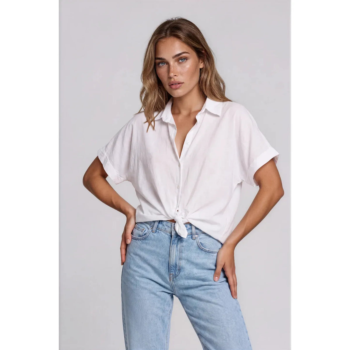 La Gemme Luna - White Muslin  La Gemme Pisces Boutique