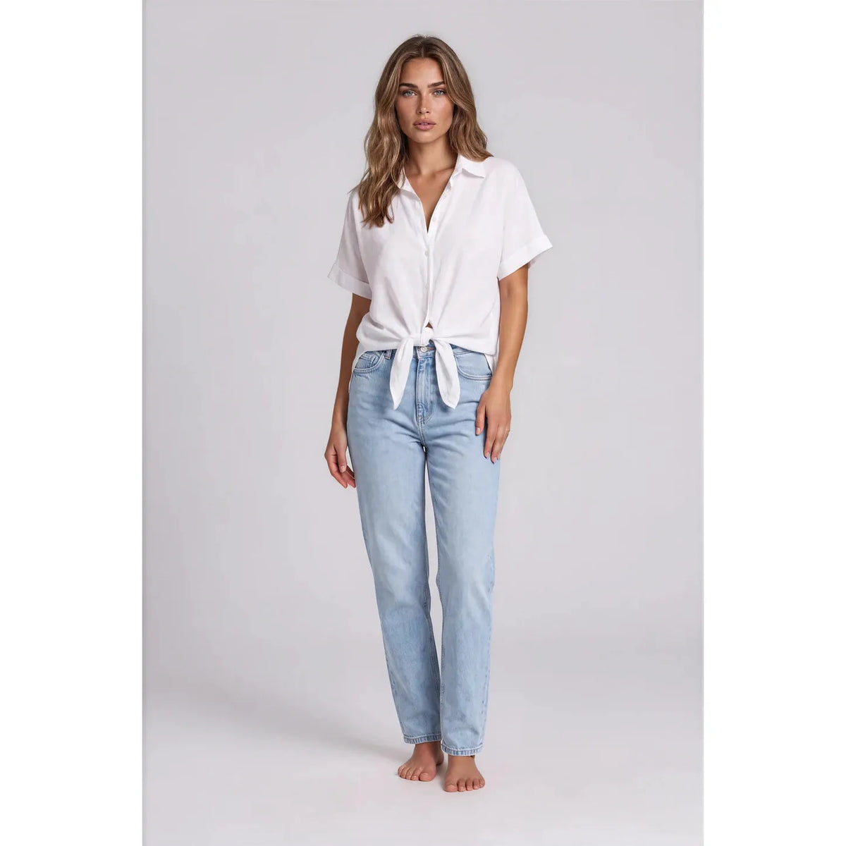 La Gemme Luna - White Muslin  La Gemme Pisces Boutique
