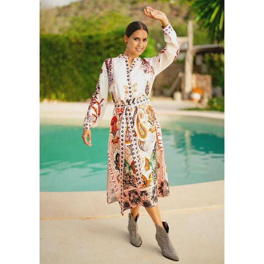 Miss GoodLife Midi Boheme Glamour Dress  Miss Goodlife Pisces Boutique