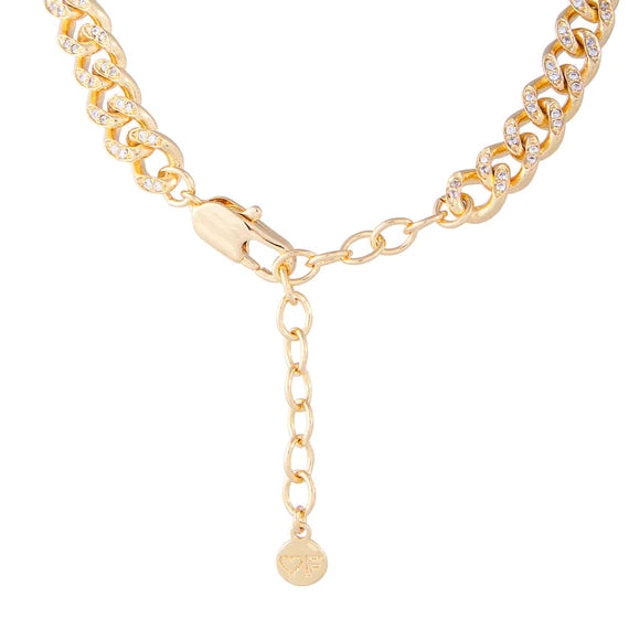 Fairley Crystal Chain Necklace