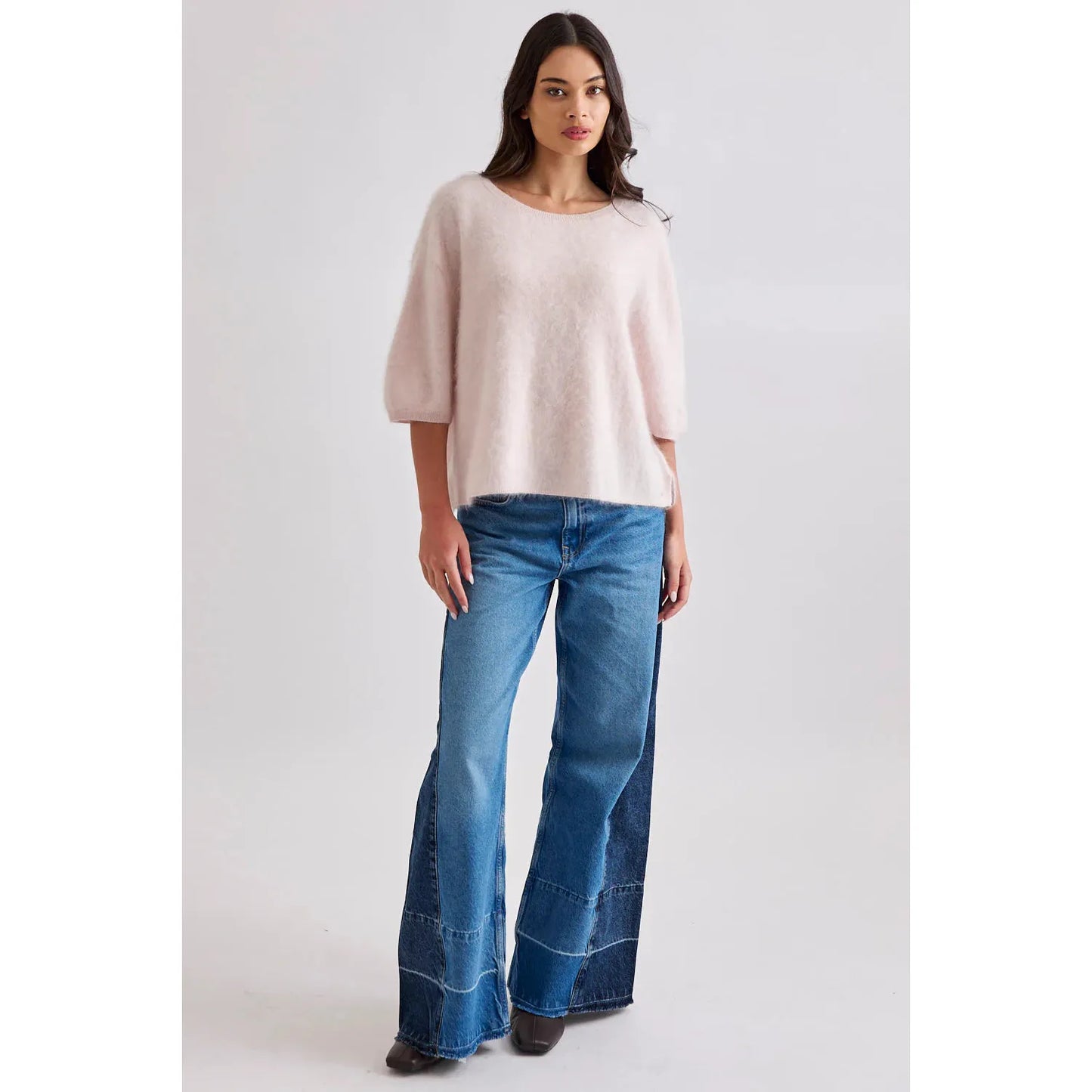 Mia Fratino Eliza Tee - Baby Pink  Mia Fratino Pisces Boutique