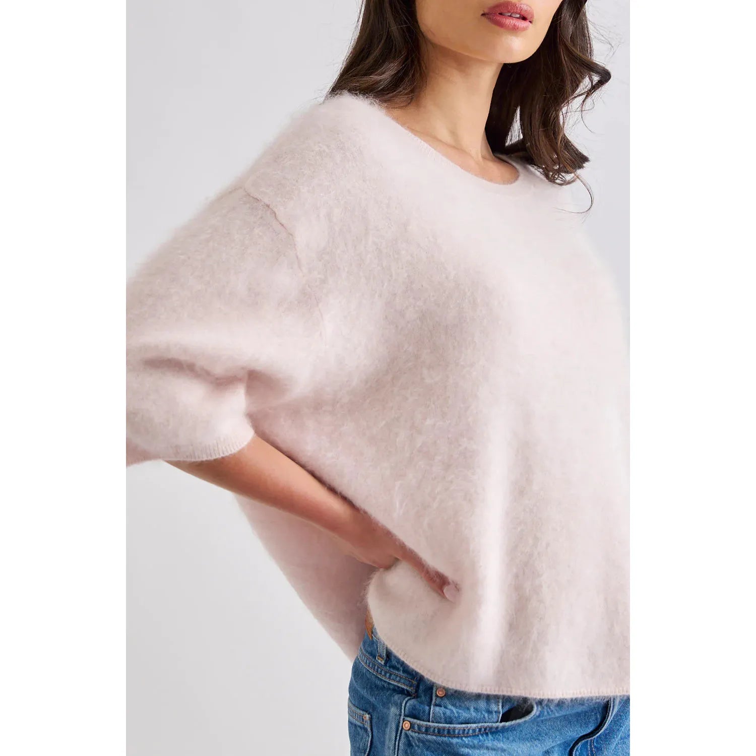 Mia Fratino Eliza Tee - Baby Pink  Mia Fratino Pisces Boutique