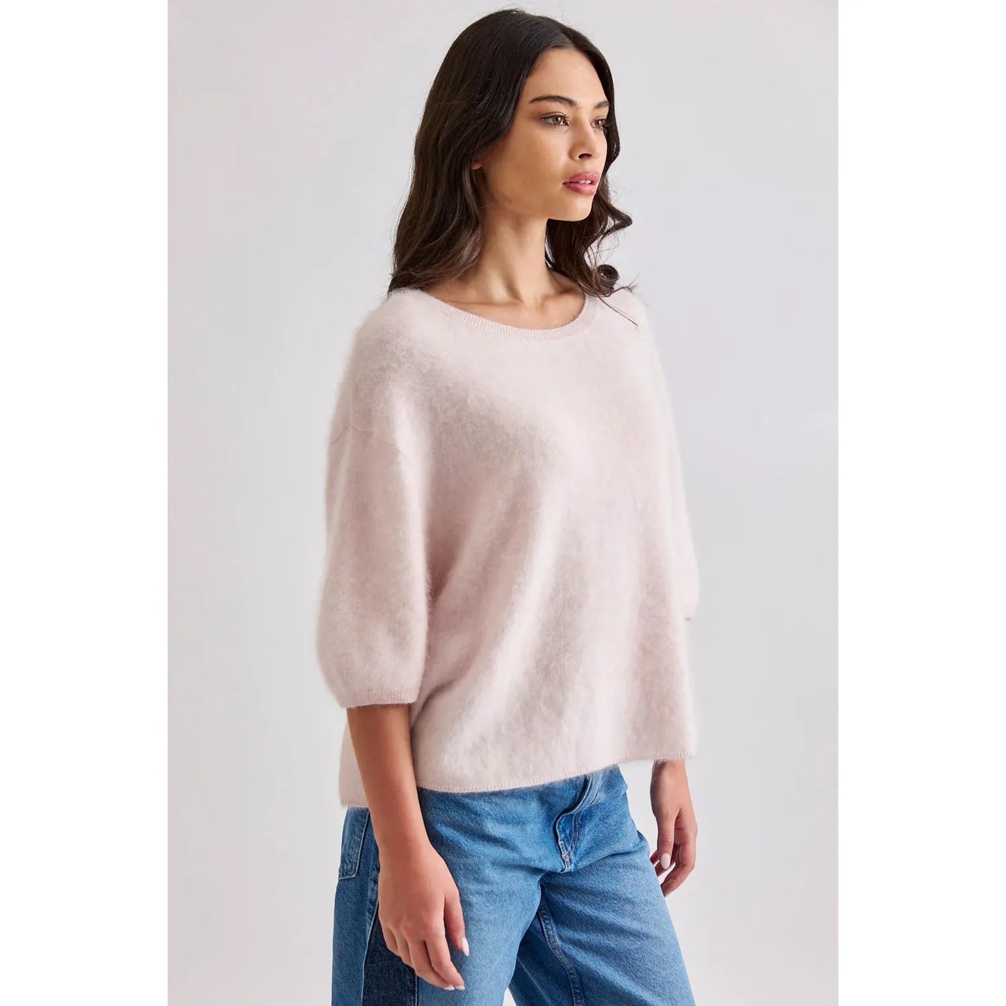 Mia Fratino Eliza Tee - Baby Pink  Mia Fratino Pisces Boutique