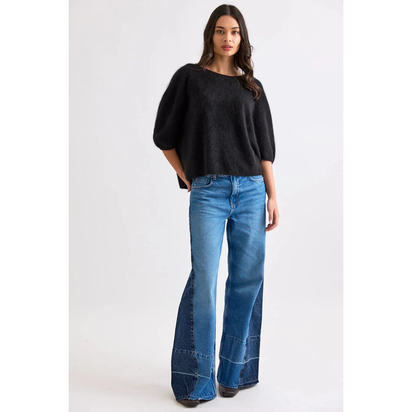 Mia Fratino Eliza Tee - Jet  Mia Fratino Pisces Boutique