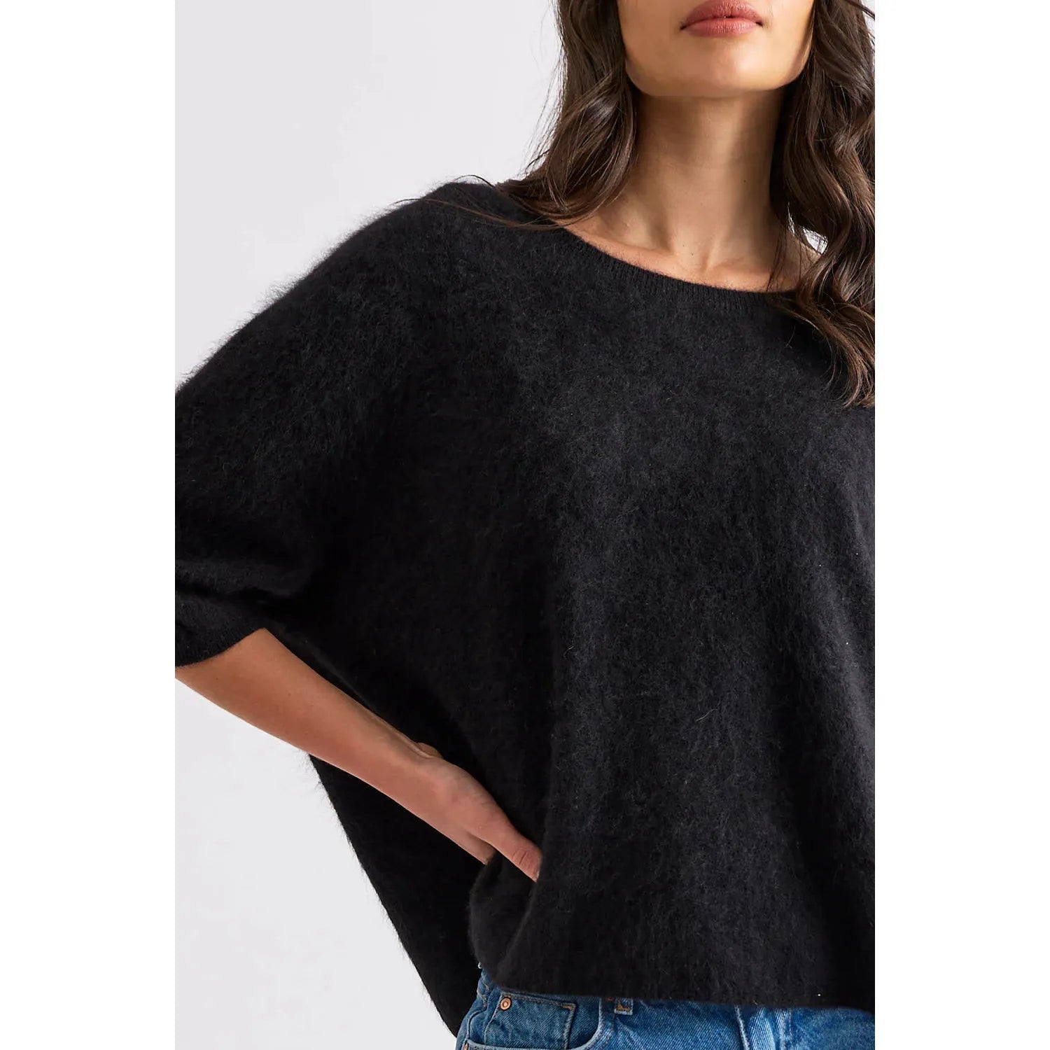 Mia Fratino Eliza Tee - Jet  Mia Fratino Pisces Boutique