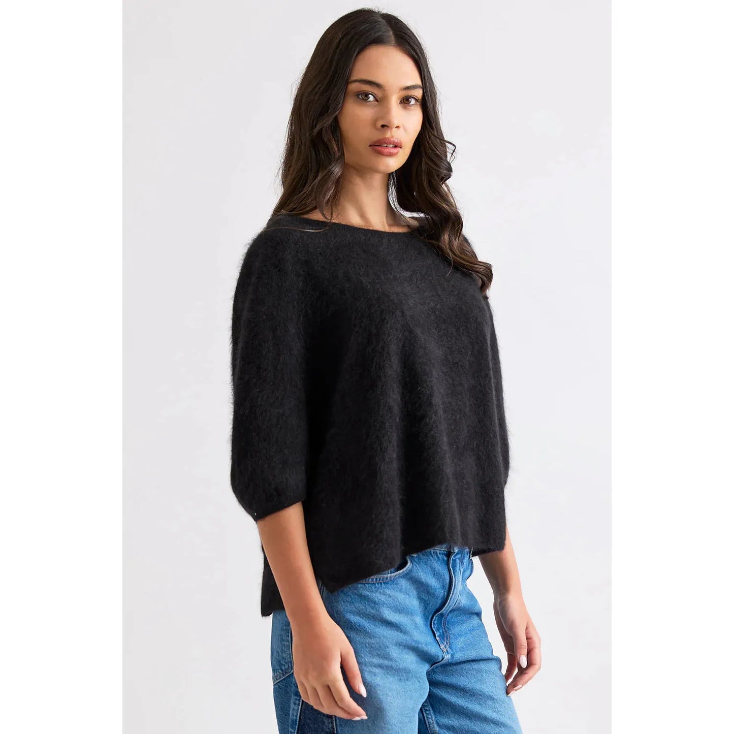 Mia Fratino Eliza Tee - Jet  Mia Fratino Pisces Boutique