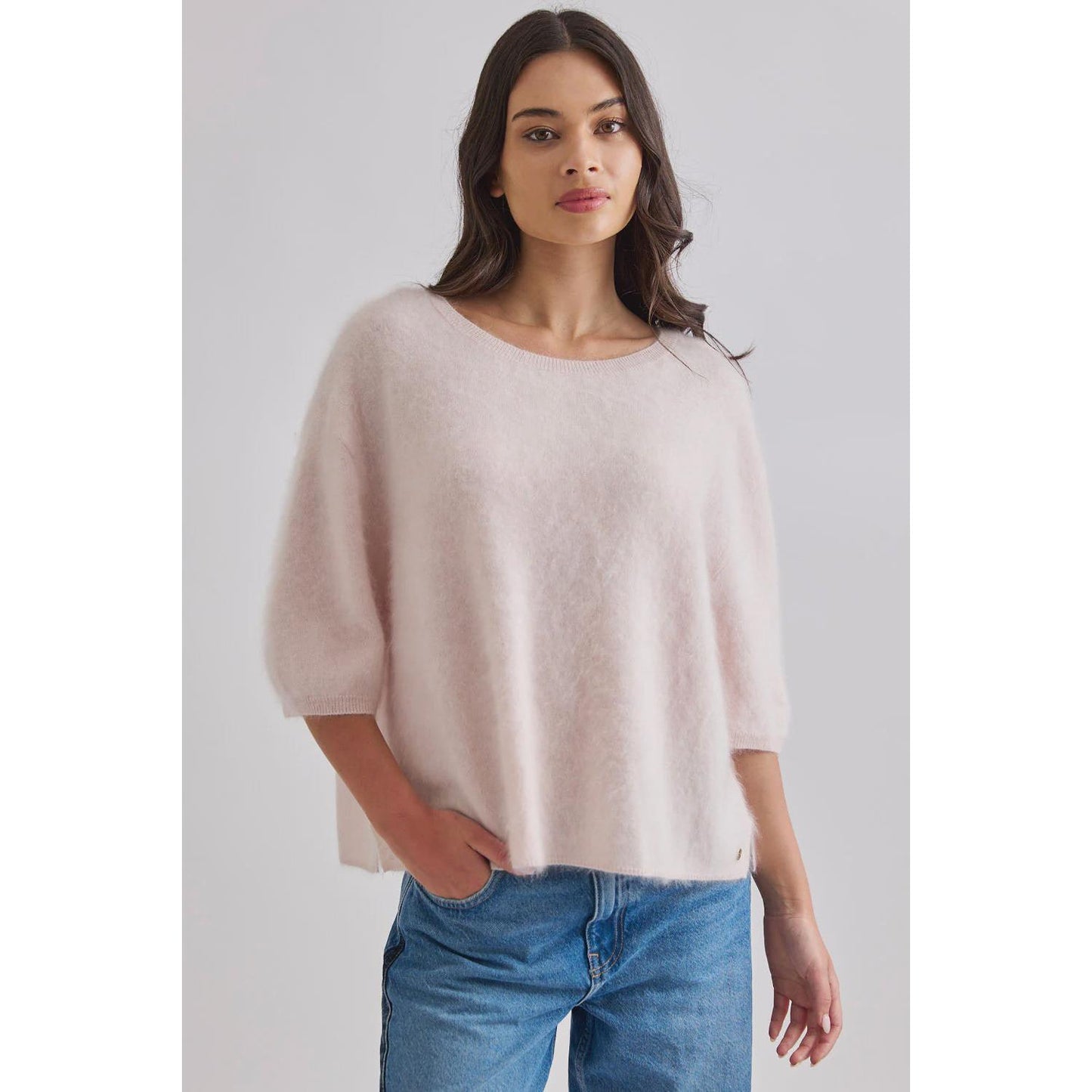 Mia Fratino Eliza Tee - Baby Pink  Mia Fratino Pisces Boutique